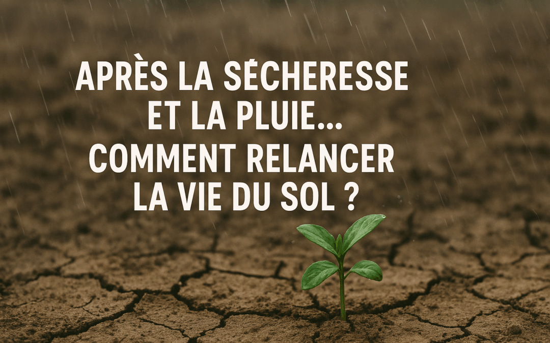 Après la sécheresse et les orages : comment aider votre sol à repartir ?